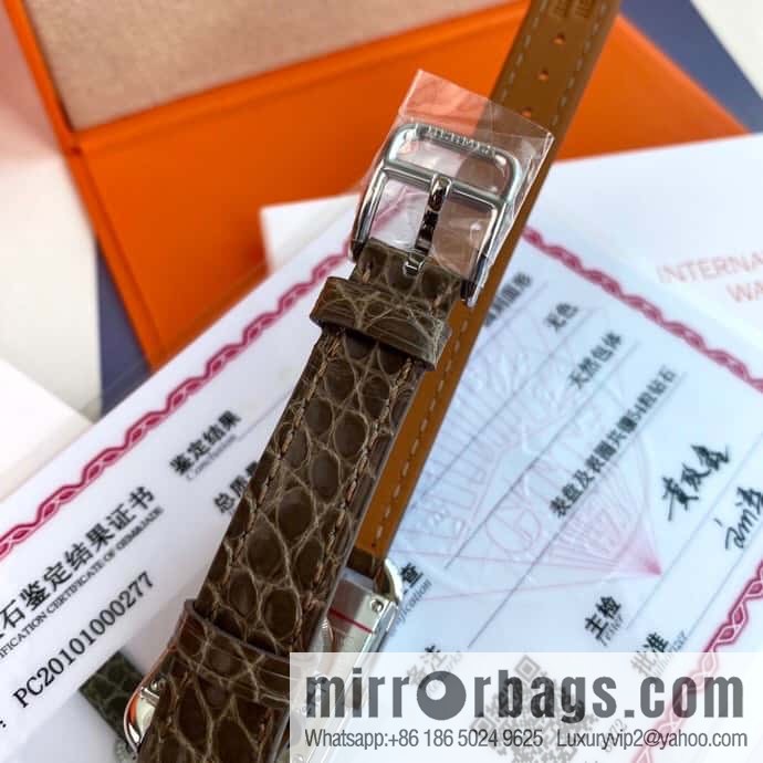New debut HERMES Hermès watch diameter 23 * 23mm, Swiss ETA original quartz movement Cape Cod series watch
