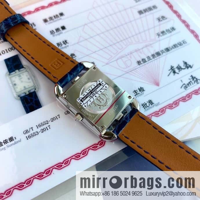 New debut HERMES Hermès watch diameter 23 * 23mm, Swiss ETA original quartz movement Cape Cod series watch