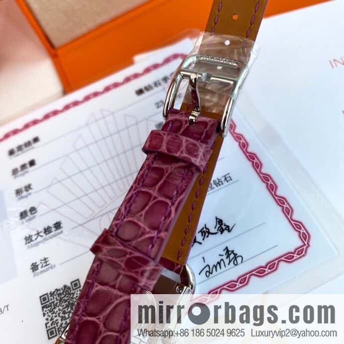 New debut HERMES Hermès watch diameter 23 * 23mm, Swiss ETA original quartz movement Cape Cod series watch