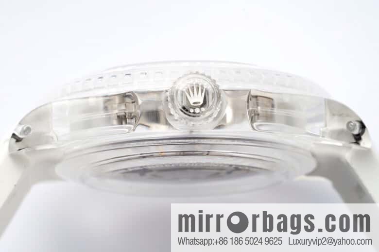 55G. Factory Rolex's Phantomlab Modified Masterpiece Imported Crystal Original Model 3135 Movement Watch