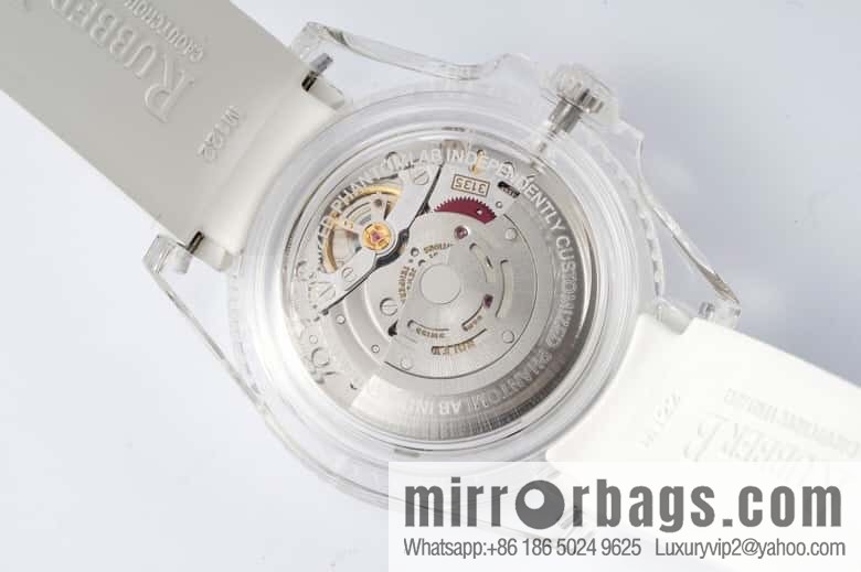 55G. Factory Rolex's Phantomlab Modified Masterpiece Imported Crystal Original Model 3135 Movement Watch