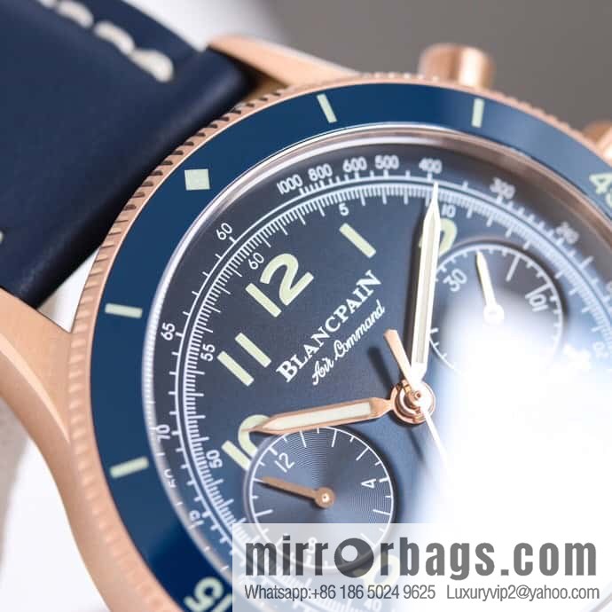 IT new Blancpain new Ait Command Air Force Commander series AC02 equipped with Dandong 7750 chronograph movement changed to F388B movement watch