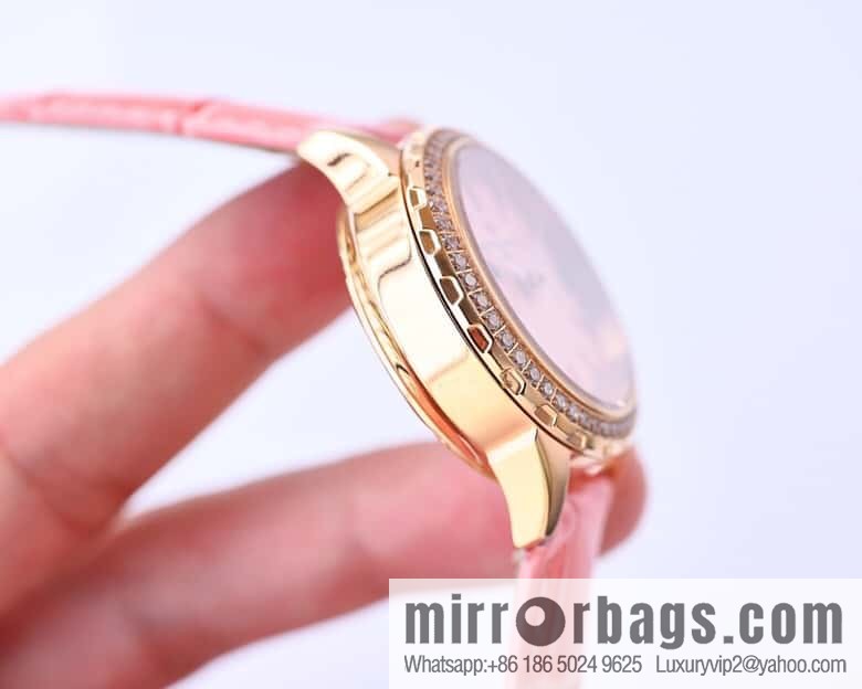 Vacheron Constantin-Vacheron Constantin Ladies Jewelry Series 9-character Sun, Moon and Stars Function Mother-of-Pearl Dial Fashion Women's Watch