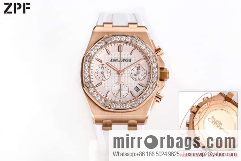 ZPF new AP Audemars Piguet 7750 movement 6-character small second Audemars Piguet chronograph mechanical watch 37mm