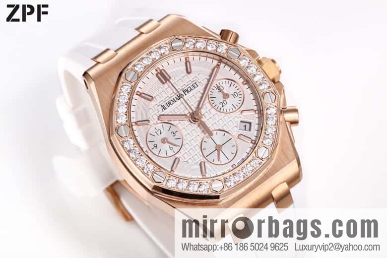 ZPF new AP Audemars Piguet 7750 movement 6-character small second Audemars Piguet chronograph mechanical watch 37mm