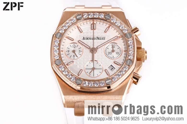 ZPF new AP Audemars Piguet 7750 movement 6-character small second Audemars Piguet chronograph mechanical watch 37mm