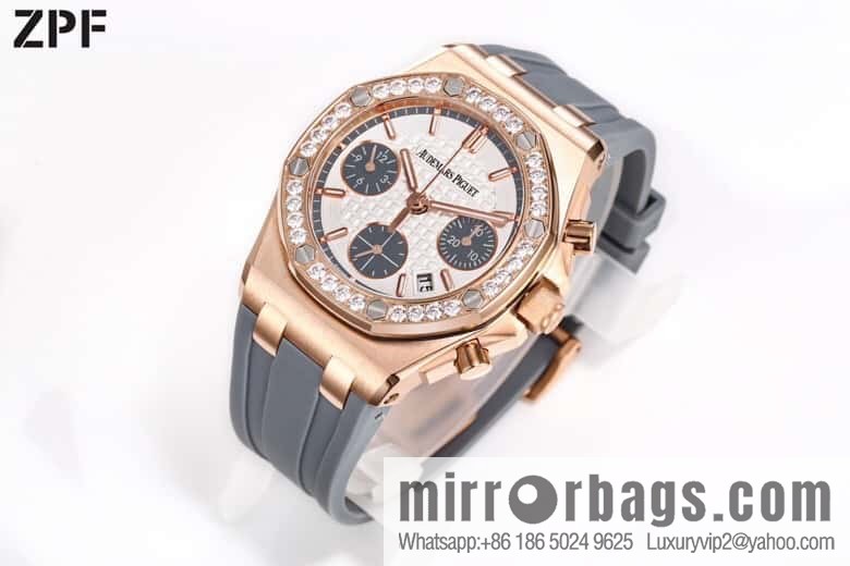 ZPF new AP Audemars Piguet 7750 movement 6-character small second Audemars Piguet chronograph mechanical watch 37mm