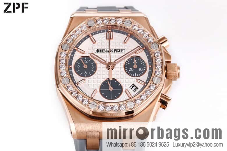 ZPF new AP Audemars Piguet 7750 movement 6-character small second Audemars Piguet chronograph mechanical watch 37mm
