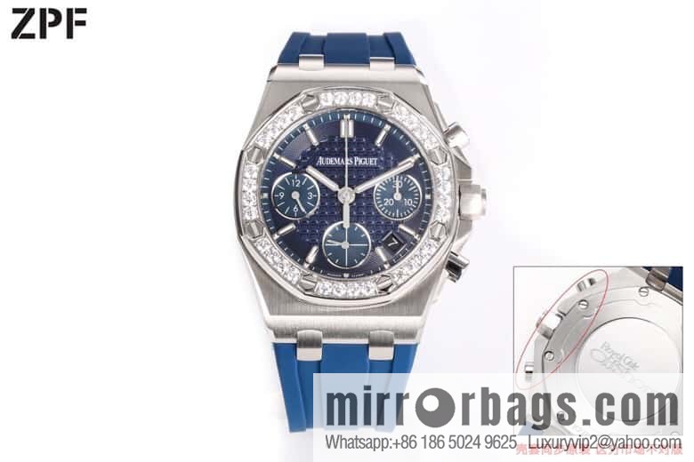 ZPF new AP Audemars Piguet 7750 movement 6-character small second Audemars Piguet chronograph mechanical watch 37mm
