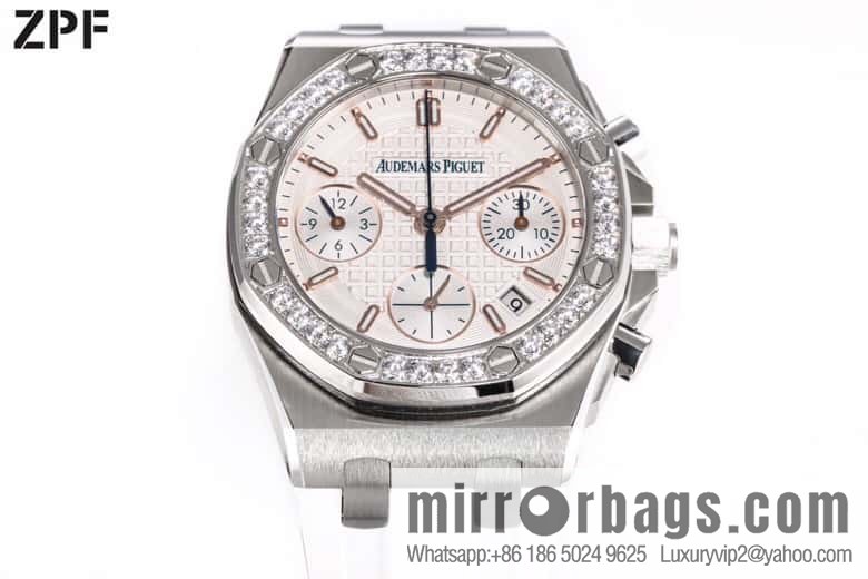 ZPF new AP Audemars Piguet 7750 movement 6-character small second Audemars Piguet chronograph mechanical watch 37mm