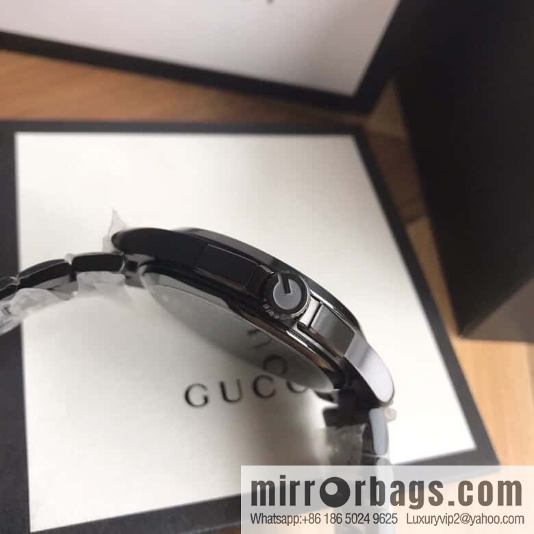 New original Gucci, Gucci Bee stainless steel G-timeless series men's watch original Swiss movement multifunctional six-pin quartz movement watch 42mm diameter