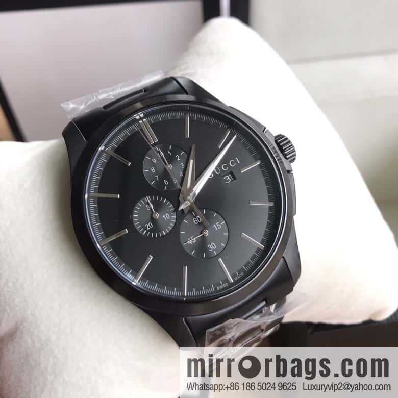 New original Gucci, Gucci Bee stainless steel G-timeless series men's watch original Swiss movement multifunctional six-pin quartz movement watch 42mm diameter