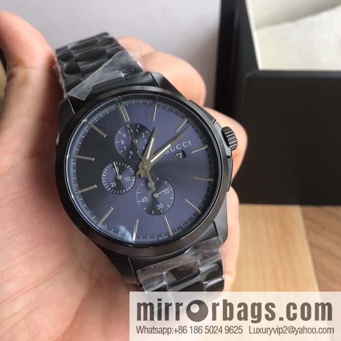 New original Gucci, Gucci Bee stainless steel G-timeless series men's watch original Swiss movement multifunctional six-pin quartz movement watch 42mm diameter
