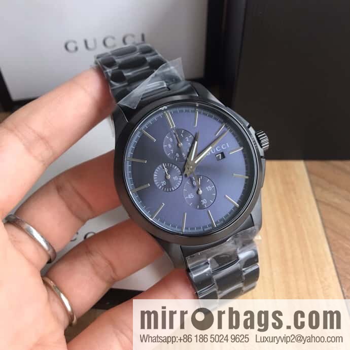 New original Gucci, Gucci Bee stainless steel G-timeless series men's watch original Swiss movement multifunctional six-pin quartz movement watch 42mm diameter