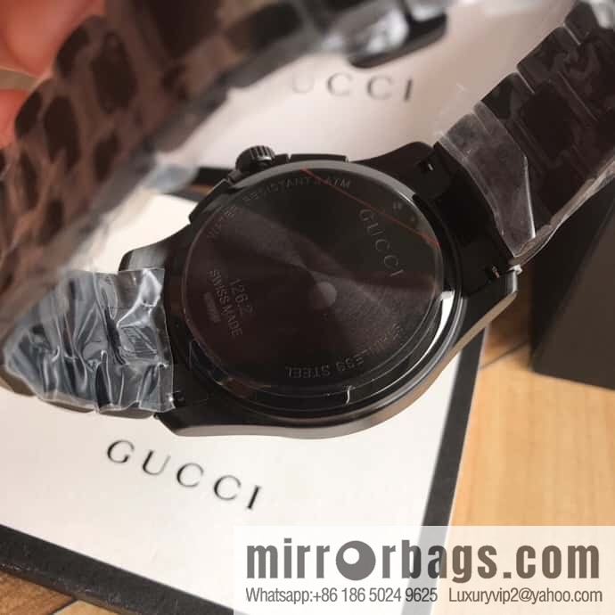 New original Gucci, Gucci Bee stainless steel G-timeless series men's watch original Swiss movement multifunctional six-pin quartz movement watch 42mm diameter