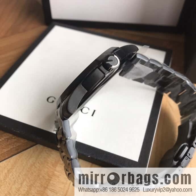 New original Gucci, Gucci Bee stainless steel G-timeless series men's watch original Swiss movement multifunctional six-pin quartz movement watch 42mm diameter