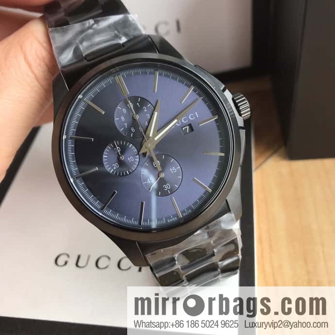 New original Gucci, Gucci Bee stainless steel G-timeless series men's watch original Swiss movement multifunctional six-pin quartz movement watch 42mm diameter