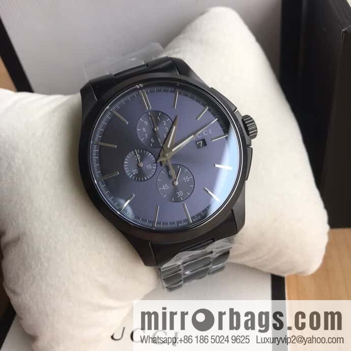 New original Gucci, Gucci Bee stainless steel G-timeless series men's watch original Swiss movement multifunctional six-pin quartz movement watch 42mm diameter