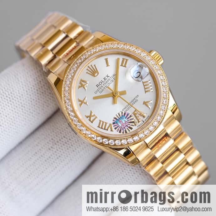 TR Factory's new masterpiece, the latest Rolex women's log 31MM Rolex 2236 movement mechanical log watch