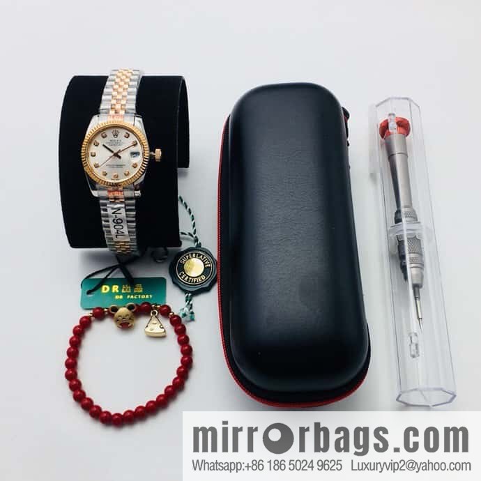 DR Factory Masterpiece V2 Upgraded Edition, Rolex Women's Log 31MM Log Watch