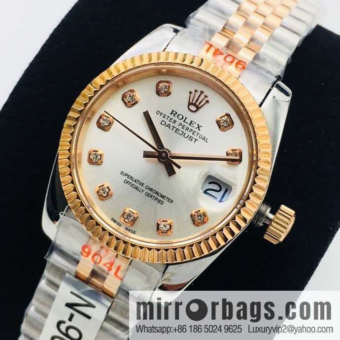DR Factory Masterpiece V2 Upgraded Edition, Rolex Women's Log 31MM Log Watch