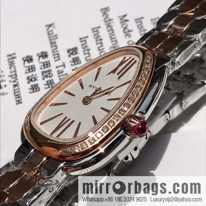 Bvlgari Ladies Watch Latest Diamond Edition Serpenti seduttori Snake Shadow Watch