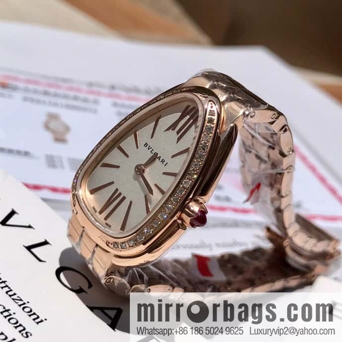 Bvlgari Ladies Watch Latest Diamond Edition Serpenti seduttori Snake Shadow Watch