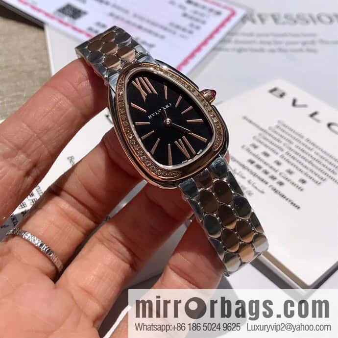 Bvlgari Ladies Watch Latest Diamond Edition Serpenti seduttori Snake Shadow Watch
