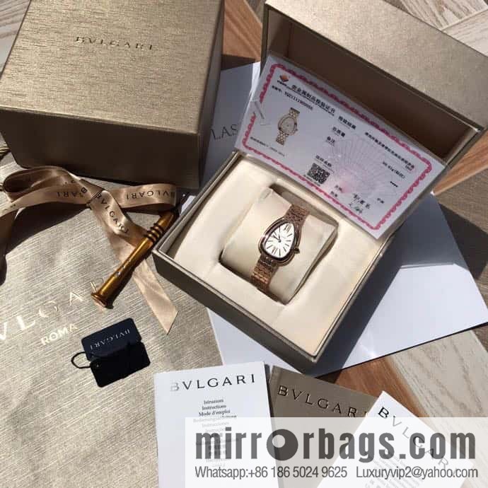Bvlgari Ladies Watch Latest Diamond Edition Serpenti seduttori Snake Shadow Watch