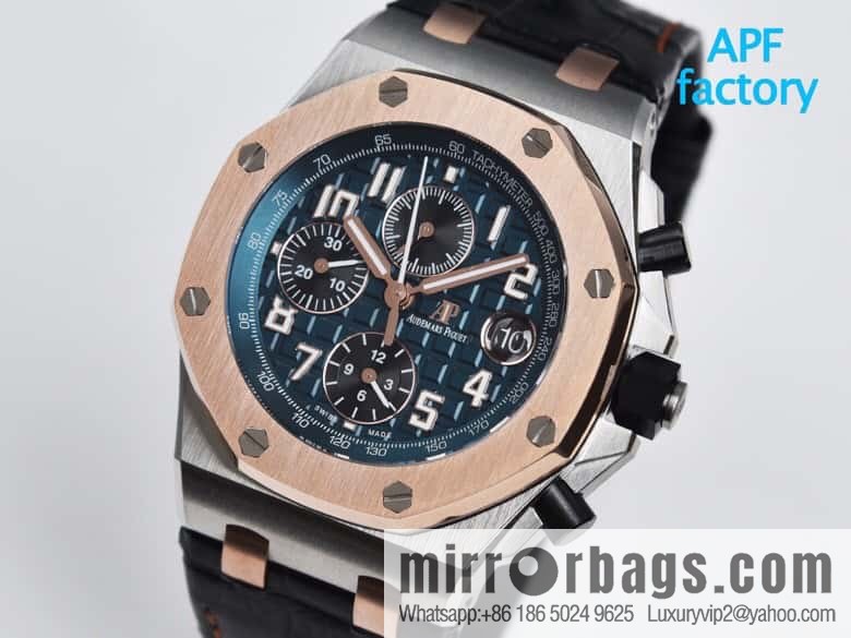 JF (Audemars Piguet Royal Oak Offshore) 26470 watch 3126 chronograph movement 42 mm watch