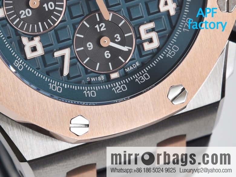 JF (Audemars Piguet Royal Oak Offshore) 26470 watch 3126 chronograph movement 42 mm watch