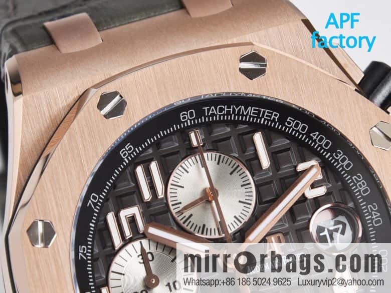JF (Audemars Piguet Royal Oak Offshore) 26470 watch 3126 chronograph movement 42 mm watch