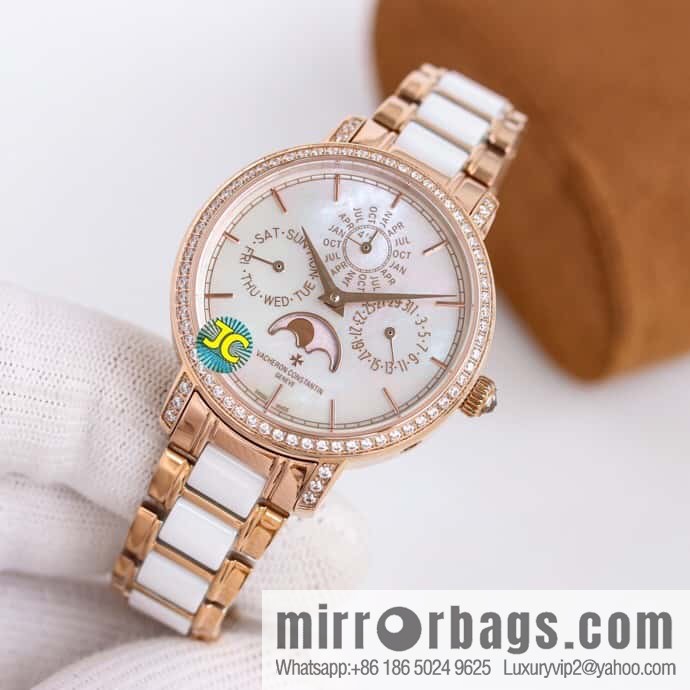 Vacheron Constantin Traditionnelle series perpetual calendar 36.5 mm diameter watch model: 4305T/000R-B947