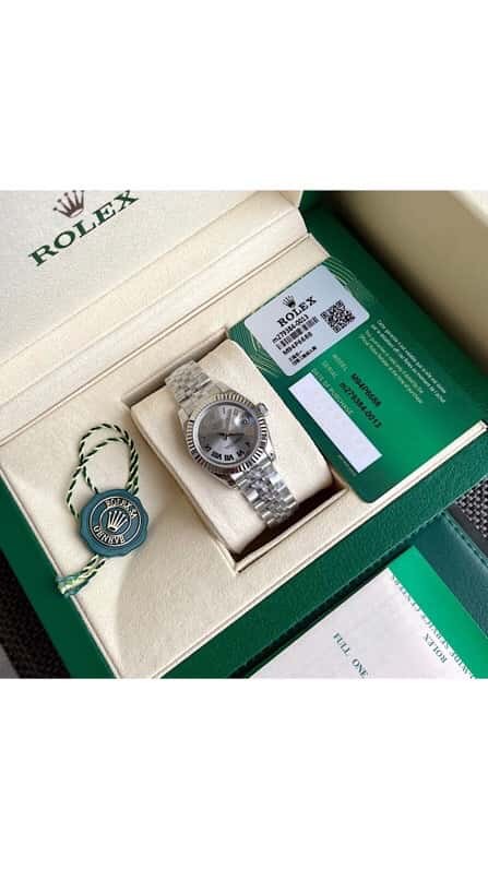 Rolex Women's Oyster Diary Watch, Case Straight 28mm