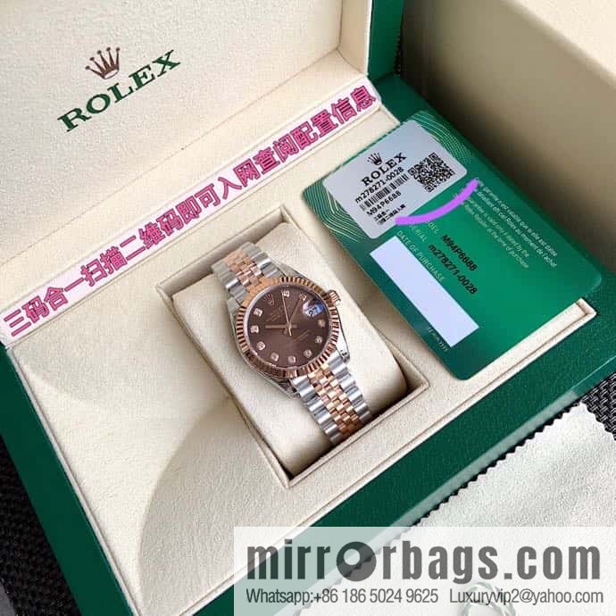 Rolex Rolex women's Oyster log watch dial size 31mm