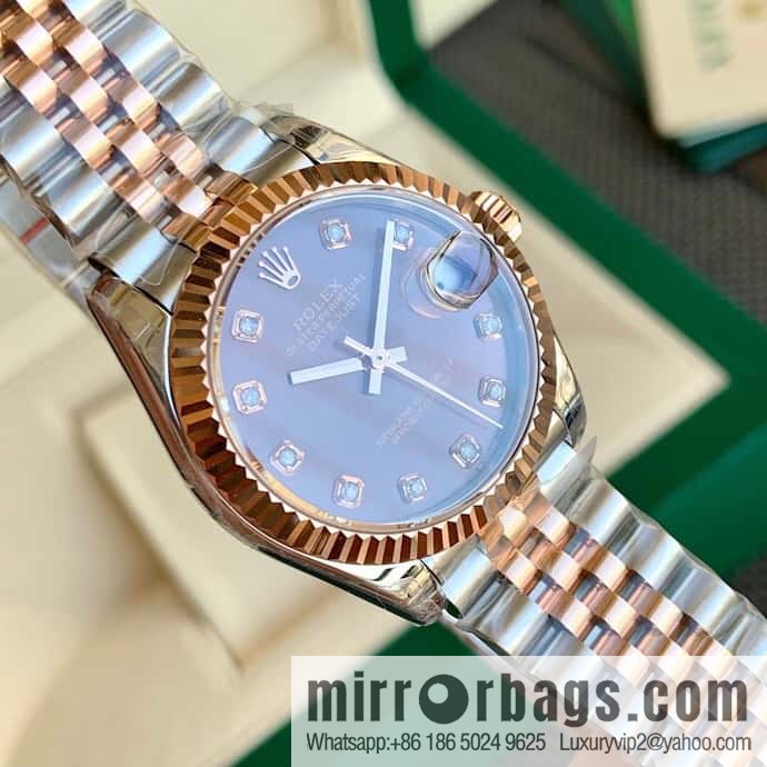 Rolex Rolex women's Oyster log watch dial size 31mm