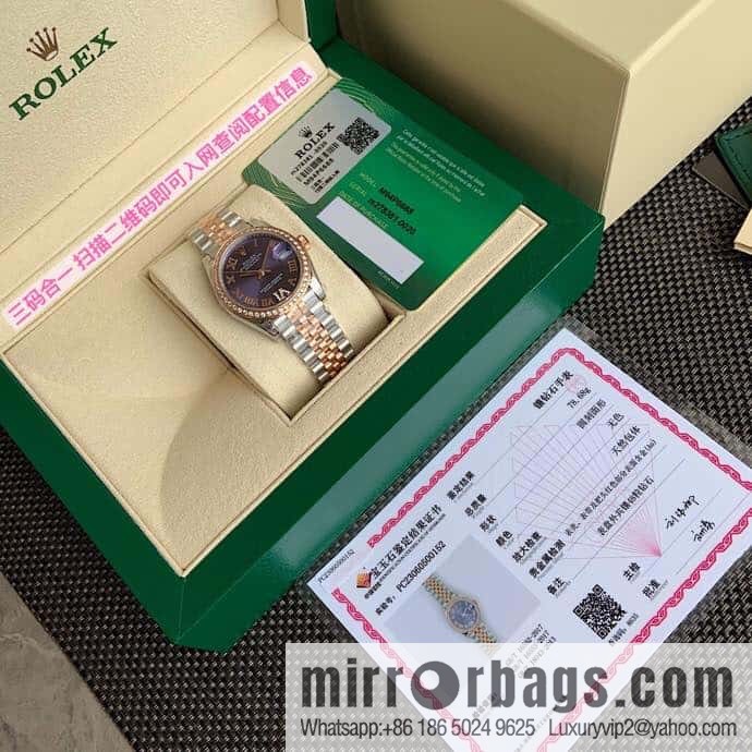 Rolex Rolex women's Oyster log watch dial size 31mm