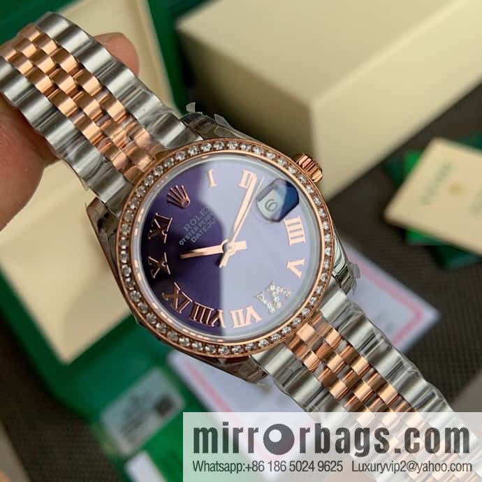 Rolex Rolex women's Oyster log watch dial size 31mm