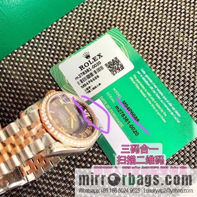 Rolex Rolex women's Oyster log watch dial size 31mm