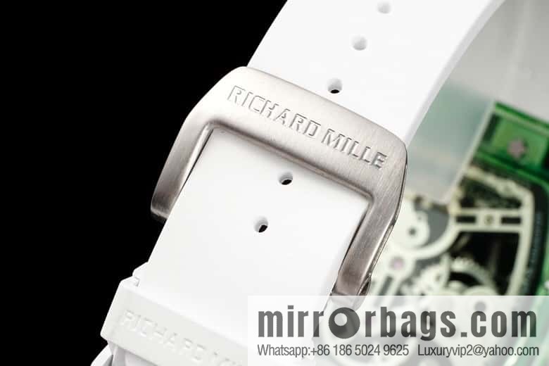 RICHARD MILLE Panda Eats Golden Bamboo, Crystal RM26-01 Tourbillon Watch