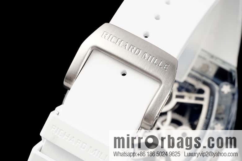 RICHARD MILLE Panda Eats Golden Bamboo, Crystal RM26-01 Tourbillon Watch