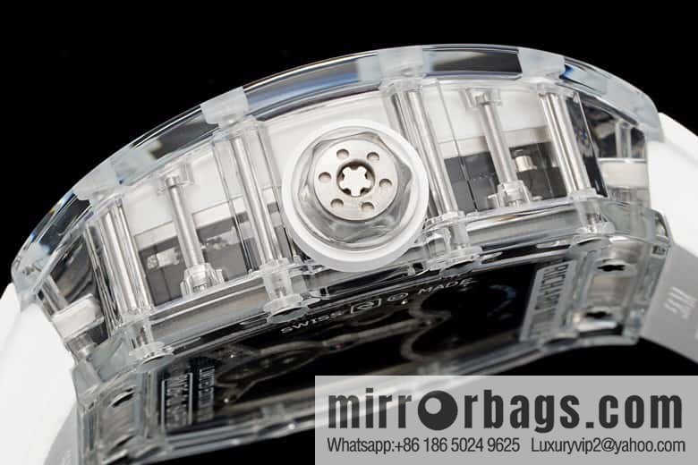 RICHARD MILLE Panda Eats Golden Bamboo, Crystal RM26-01 Tourbillon Watch