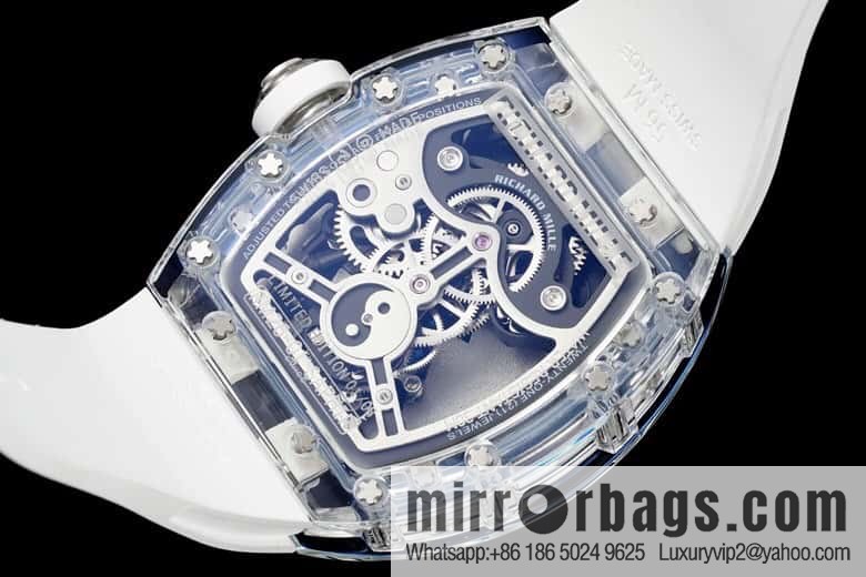 RICHARD MILLE Panda Eats Golden Bamboo, Crystal RM26-01 Tourbillon Watch