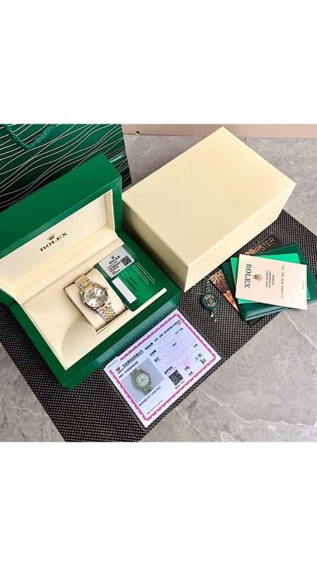 Rolex Customized Edition 2236 Blue Gossamer Fully Automatic Mechanical Movement Dial Size 31mm Rolex Rolex Women's Oyster Diary Watch
