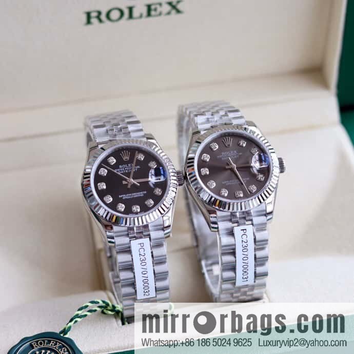 Rolex Women's Original Swiss Sw220 Movement 31mm Log Watch