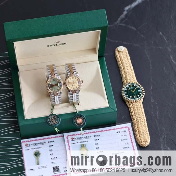 Rolex Women's Original Swiss Sw220 Movement 31mm Log Watch