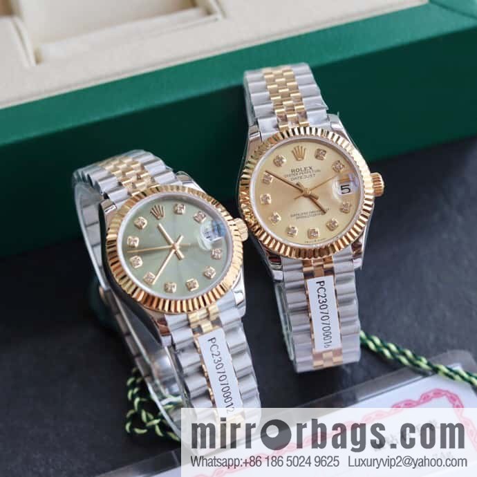 Rolex Women's Original Swiss Sw220 Movement 31mm Log Watch