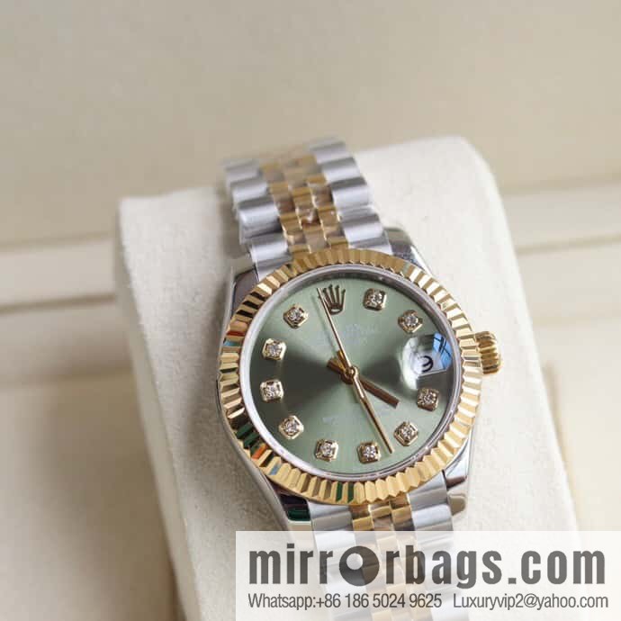 Rolex Women's Original Swiss Sw220 Movement 31mm Log Watch