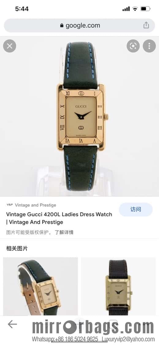Gucci GUCCI 4200L Medieval Super Fashion Ladies Watch