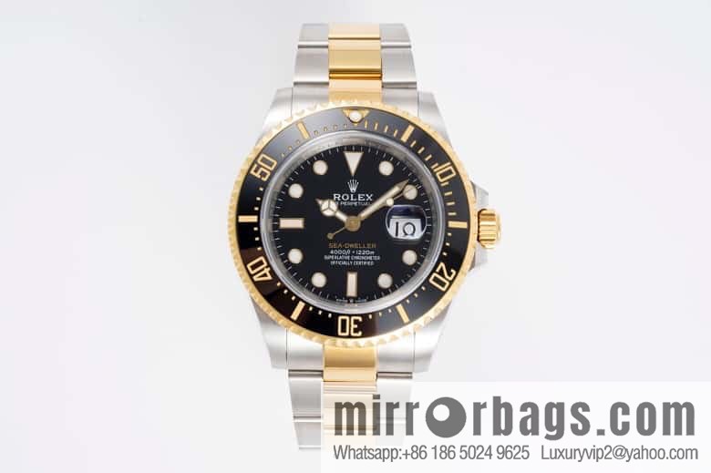 Rolex GMT Greenwich gold-coated one-piece Cal.3186 movement watch